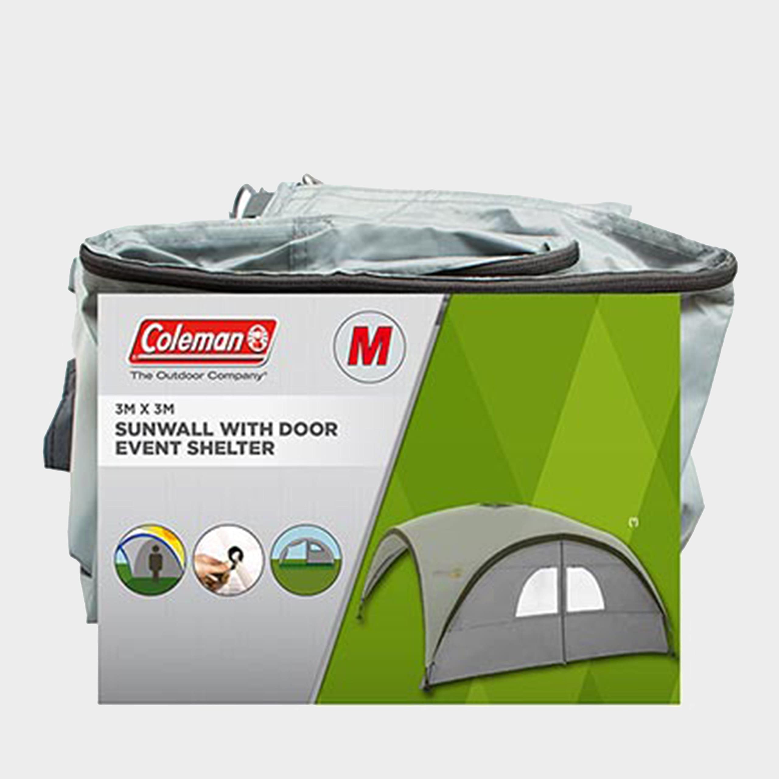 Amazon.com: Coleman Event Shelter Pro M Sunwall Door (Silver